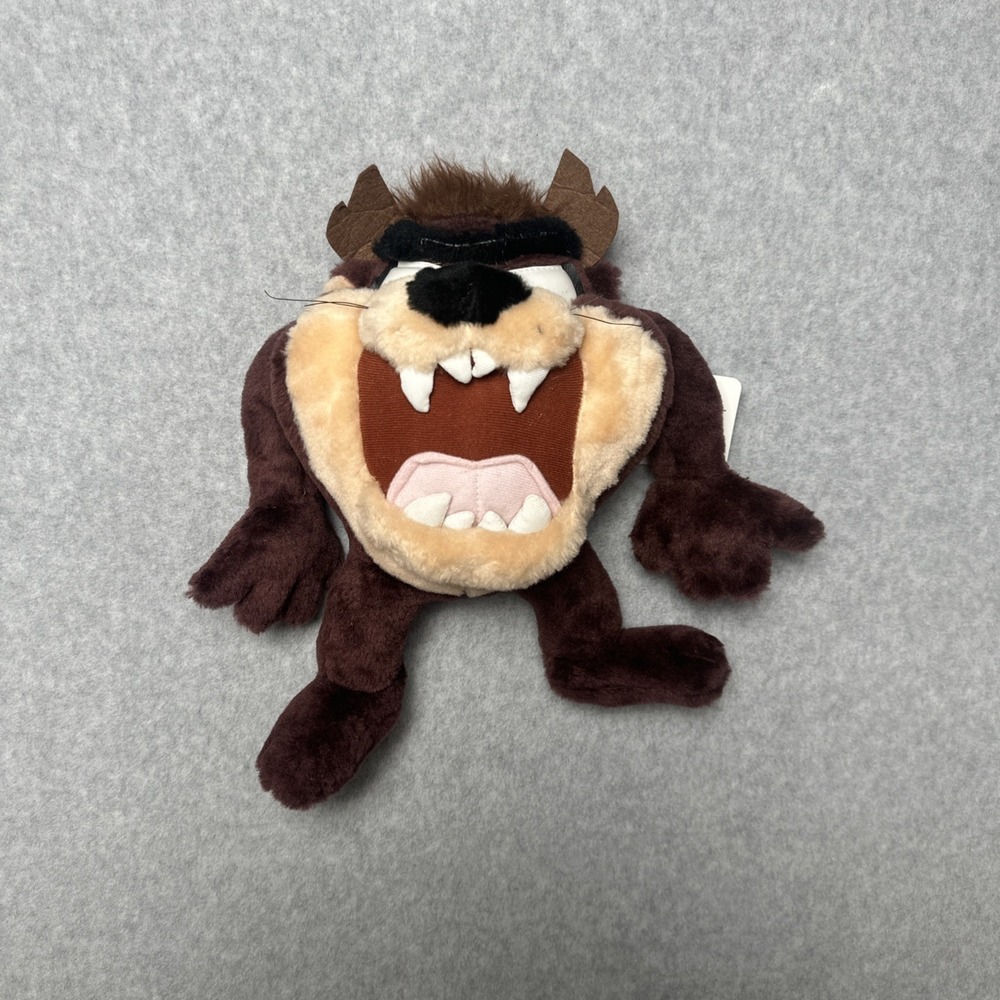 Vintage 1997 Tasmanian Devil Plush Looney Tunes 10" Taz ACE NWT NEW